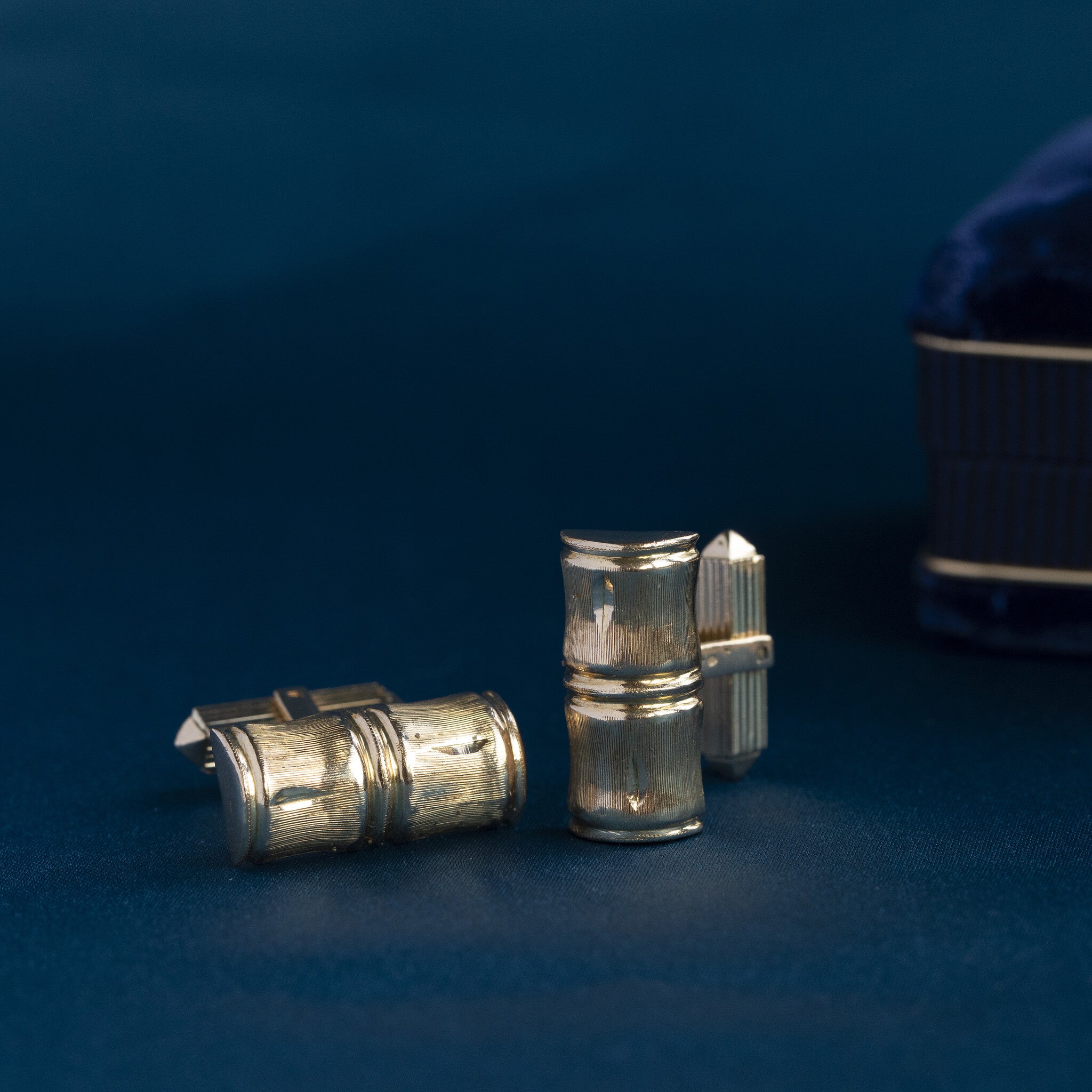 Gouden manchetknopen 18 krt