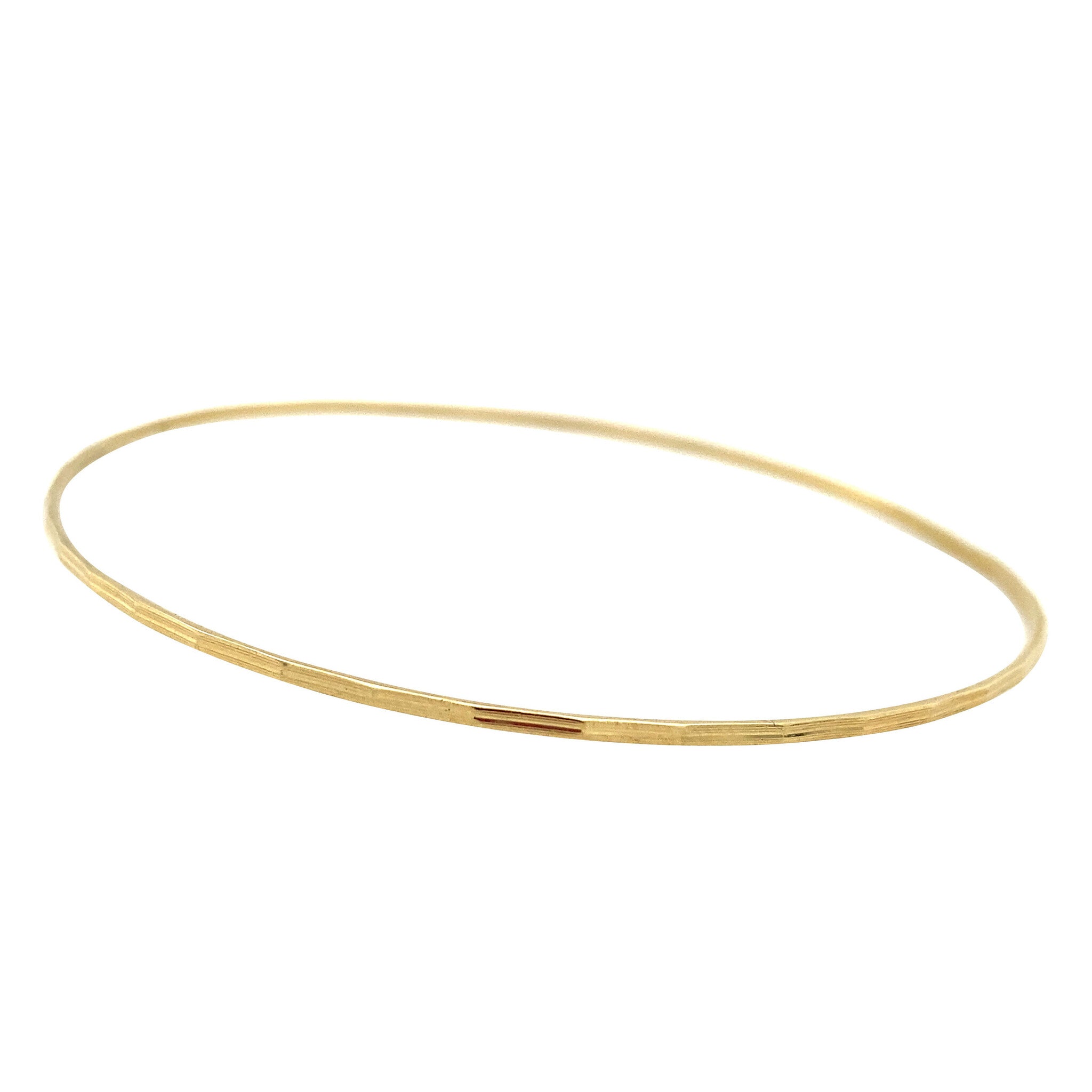 Gold crafted tinkle bracelet 14 krt