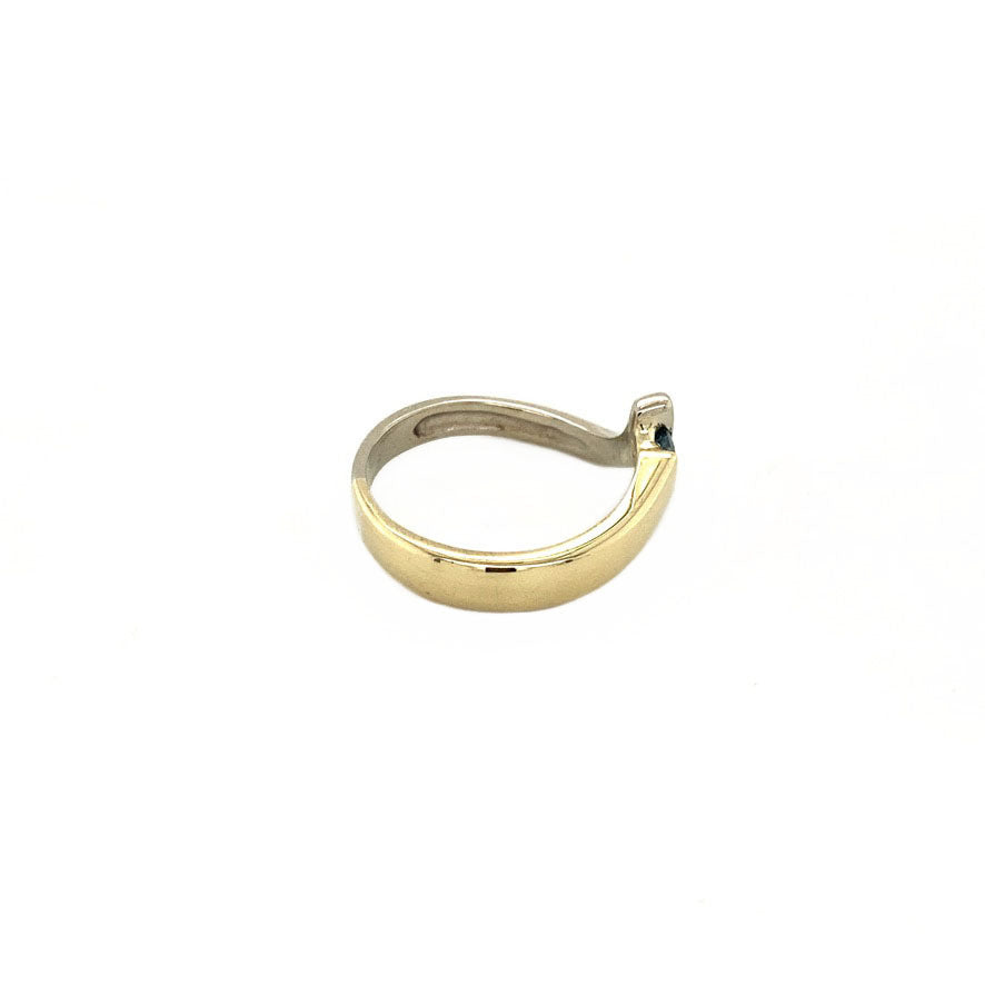 Sapphire ring 12 kt