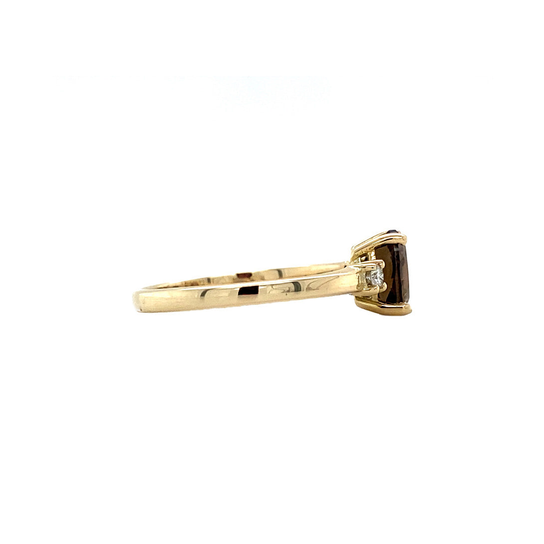 Grace ring 14 kt - Solid rock