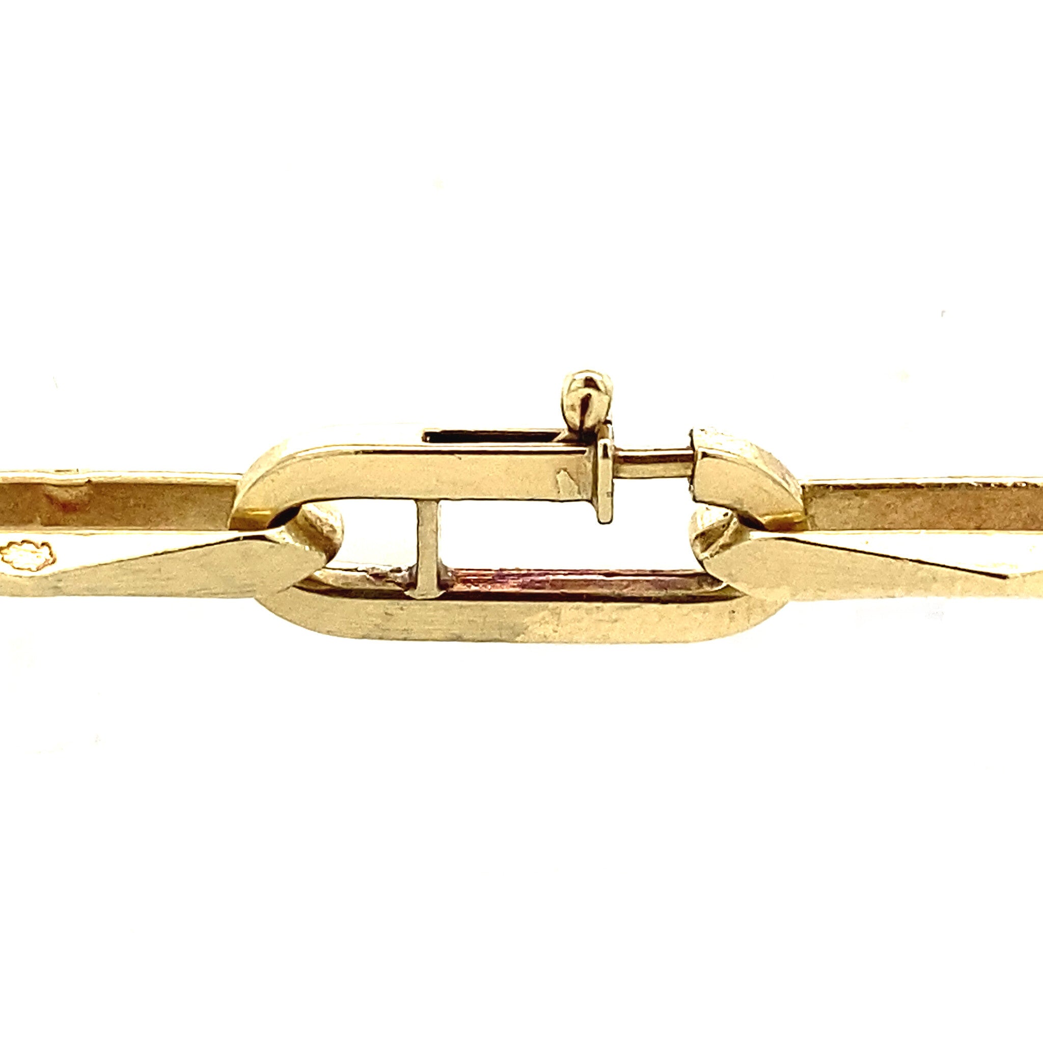 Golden closed for ever armband 14 krt