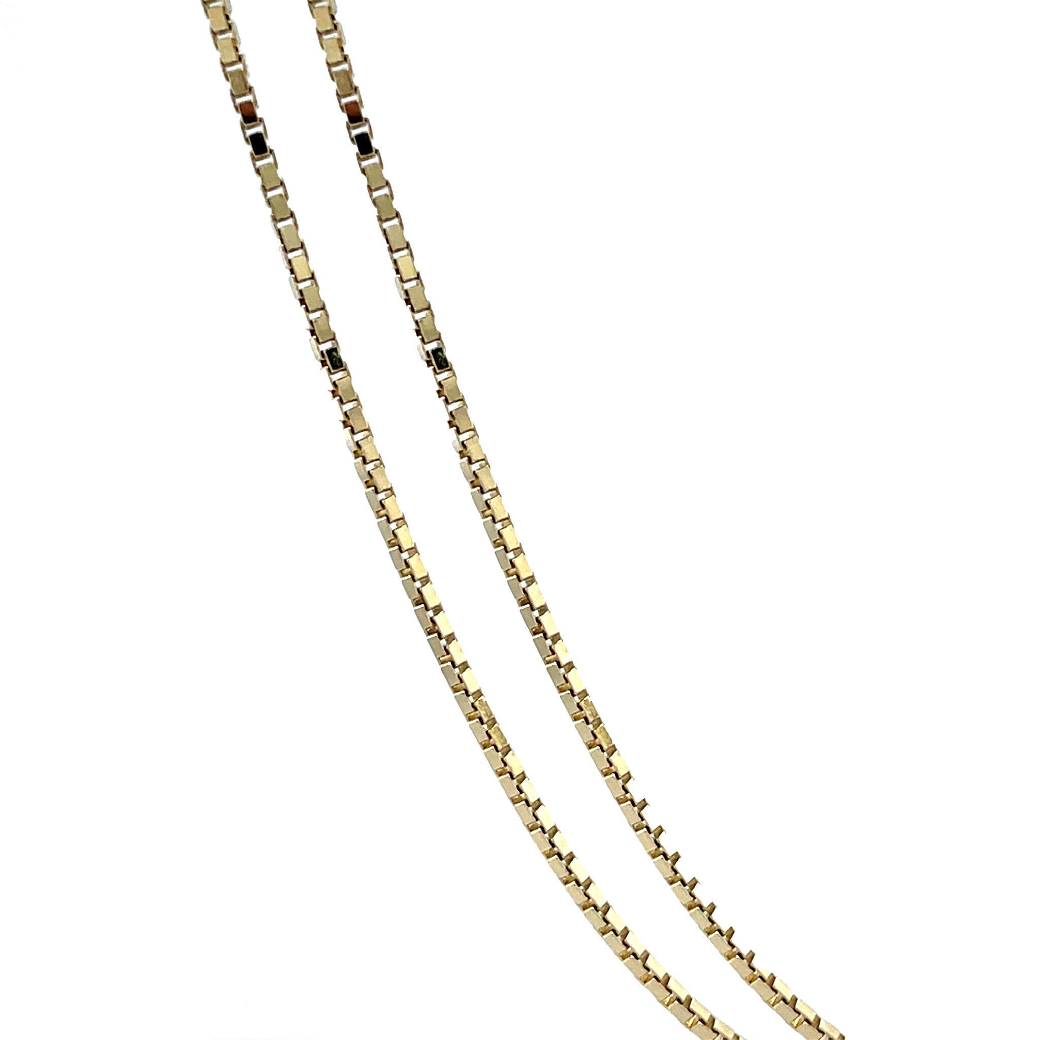 Gold vintage venetian necklace 14 kt