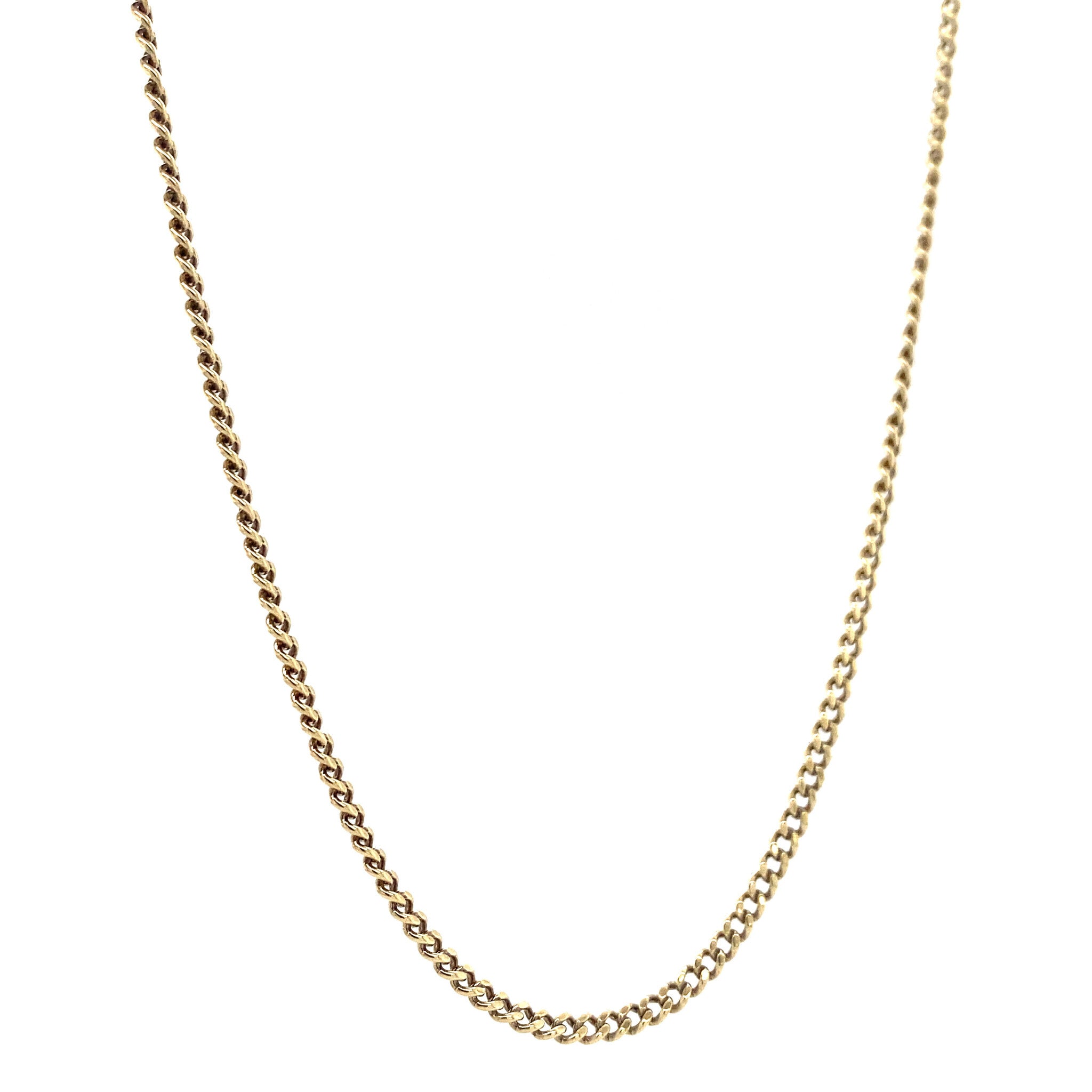 Gouden gourmet lengtecollier 14 krt