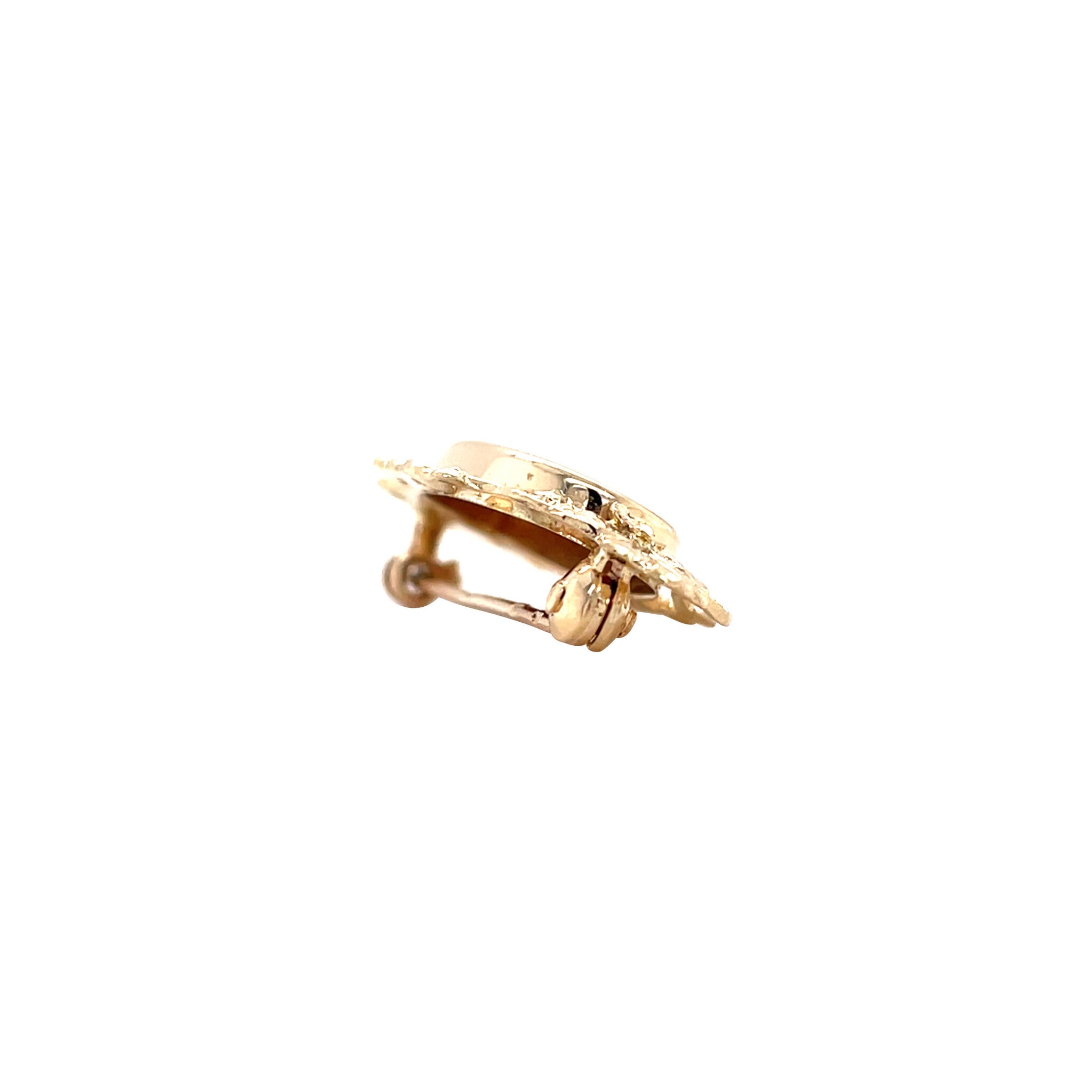 Vintage gold fantasy brooch 14 kt