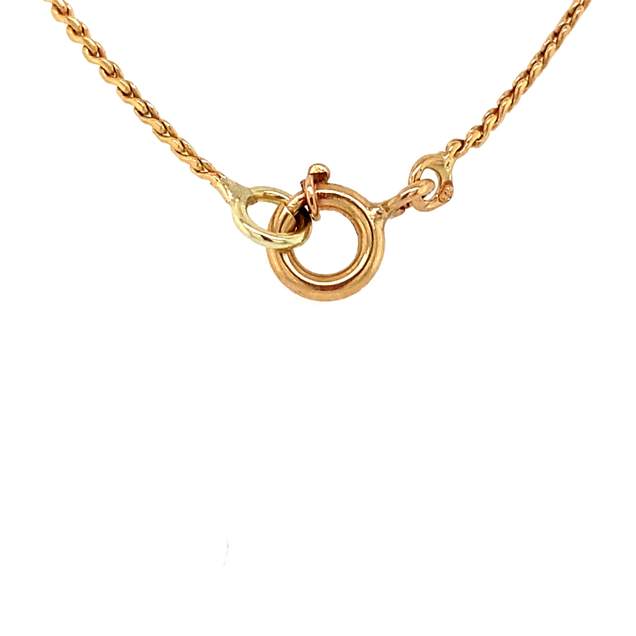 Gold necklace s-link 20 kt