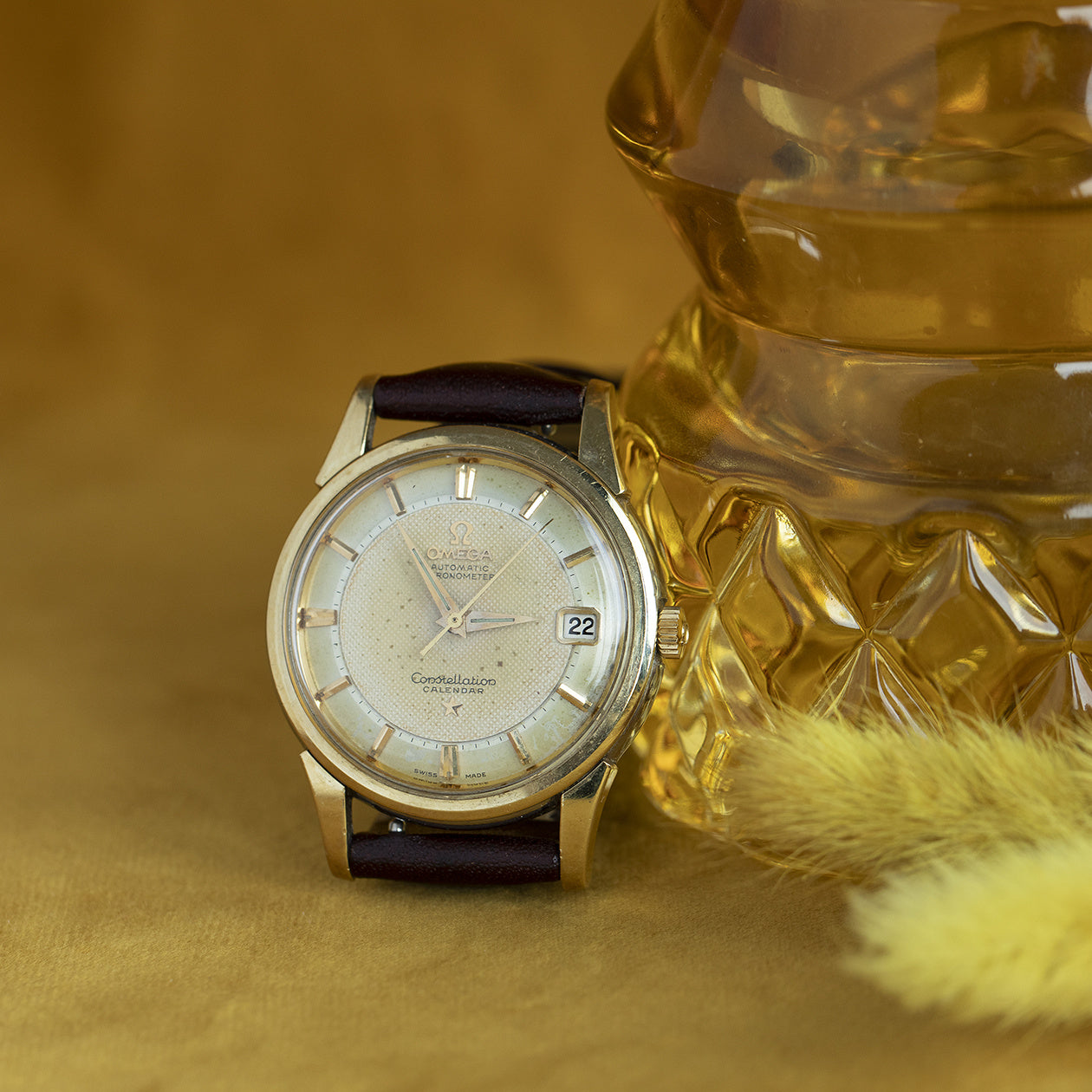 Omega Constellation horloge 18 krt/staal