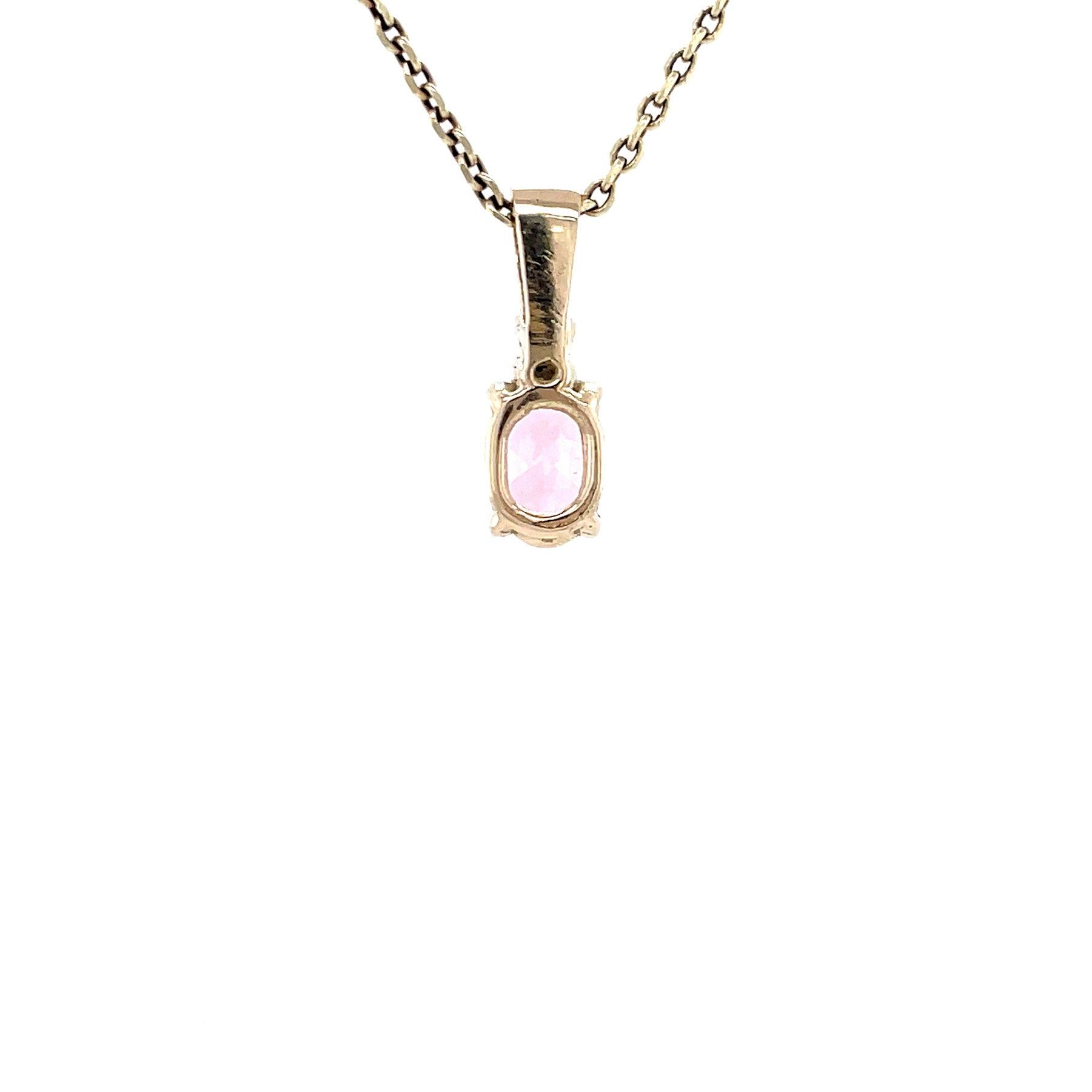 Grace pendant 14 kt - Pink sakura