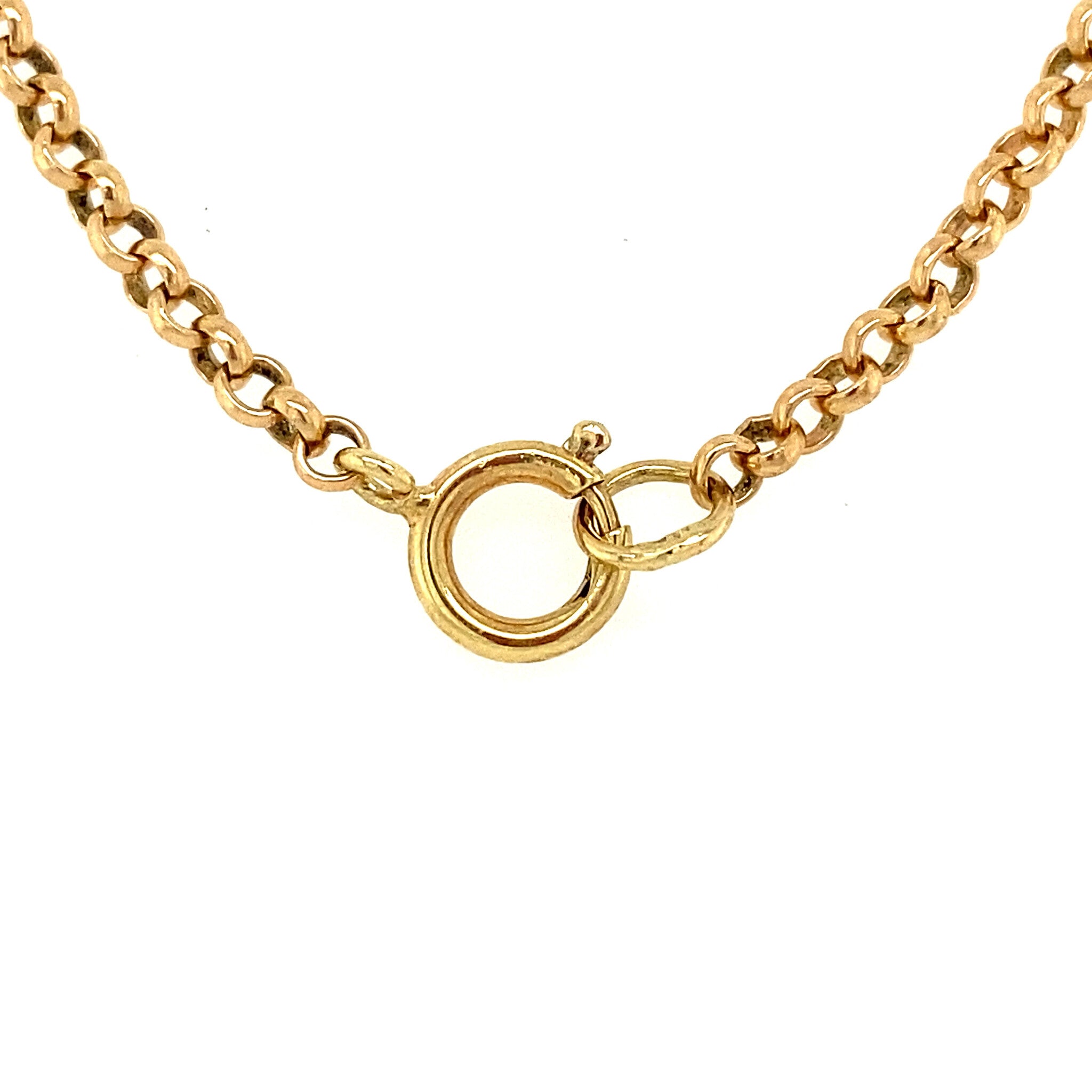 Gouden jasseron collier 14 krt