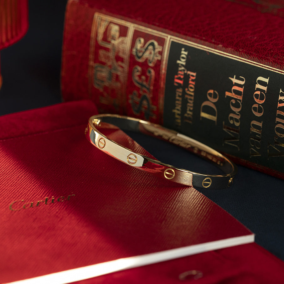 Gouden vintage Cartier LOVE armband 18 kt