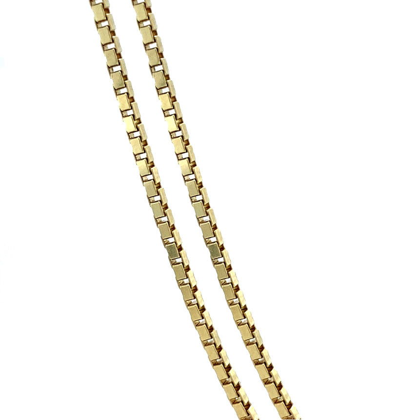 Vintage 14 kt gold Venetian necklace