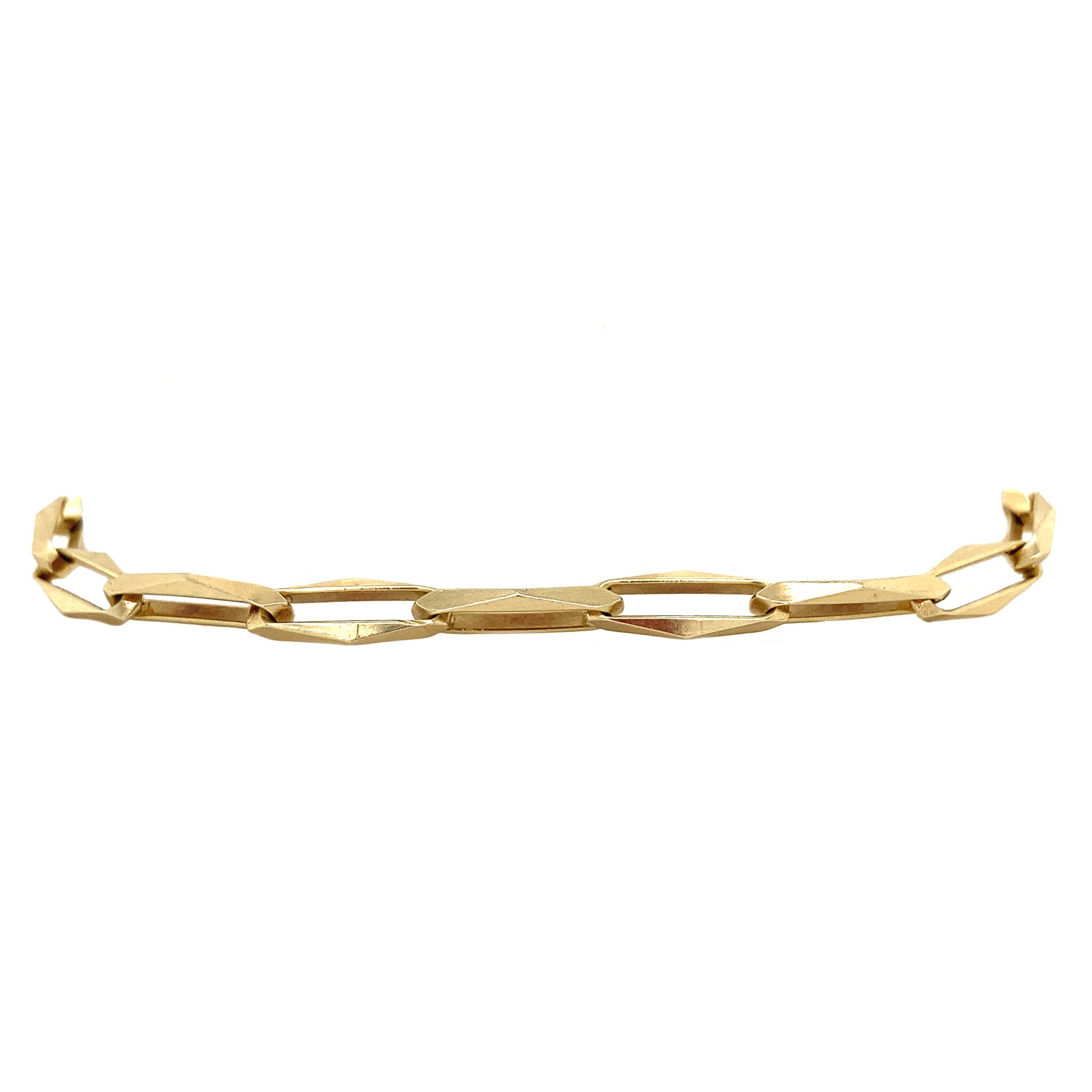 Golden closed for ever armband 14 krt