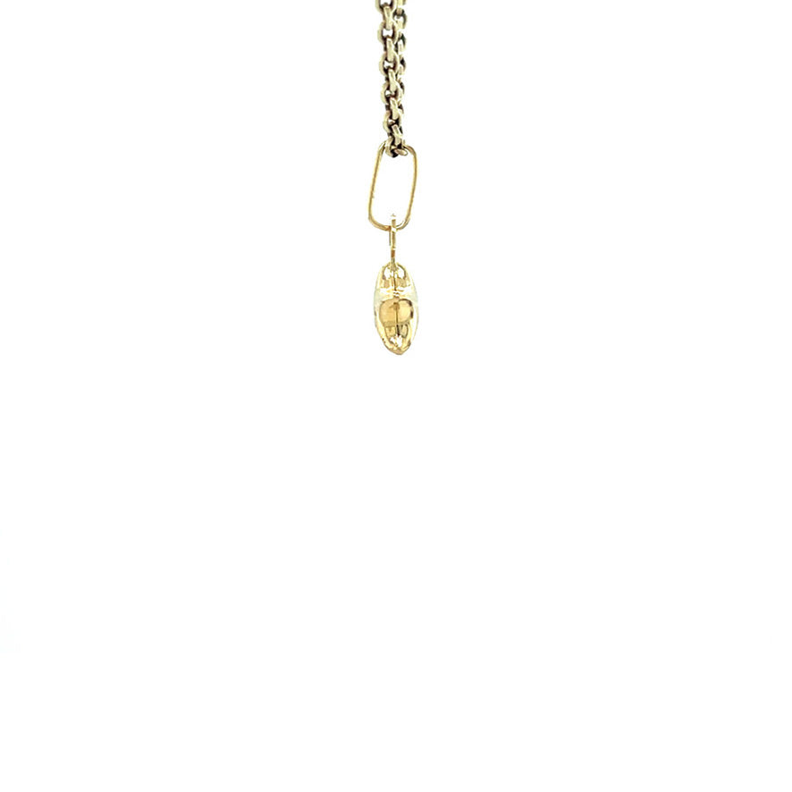 Vintage gold star pendant, 18 kt