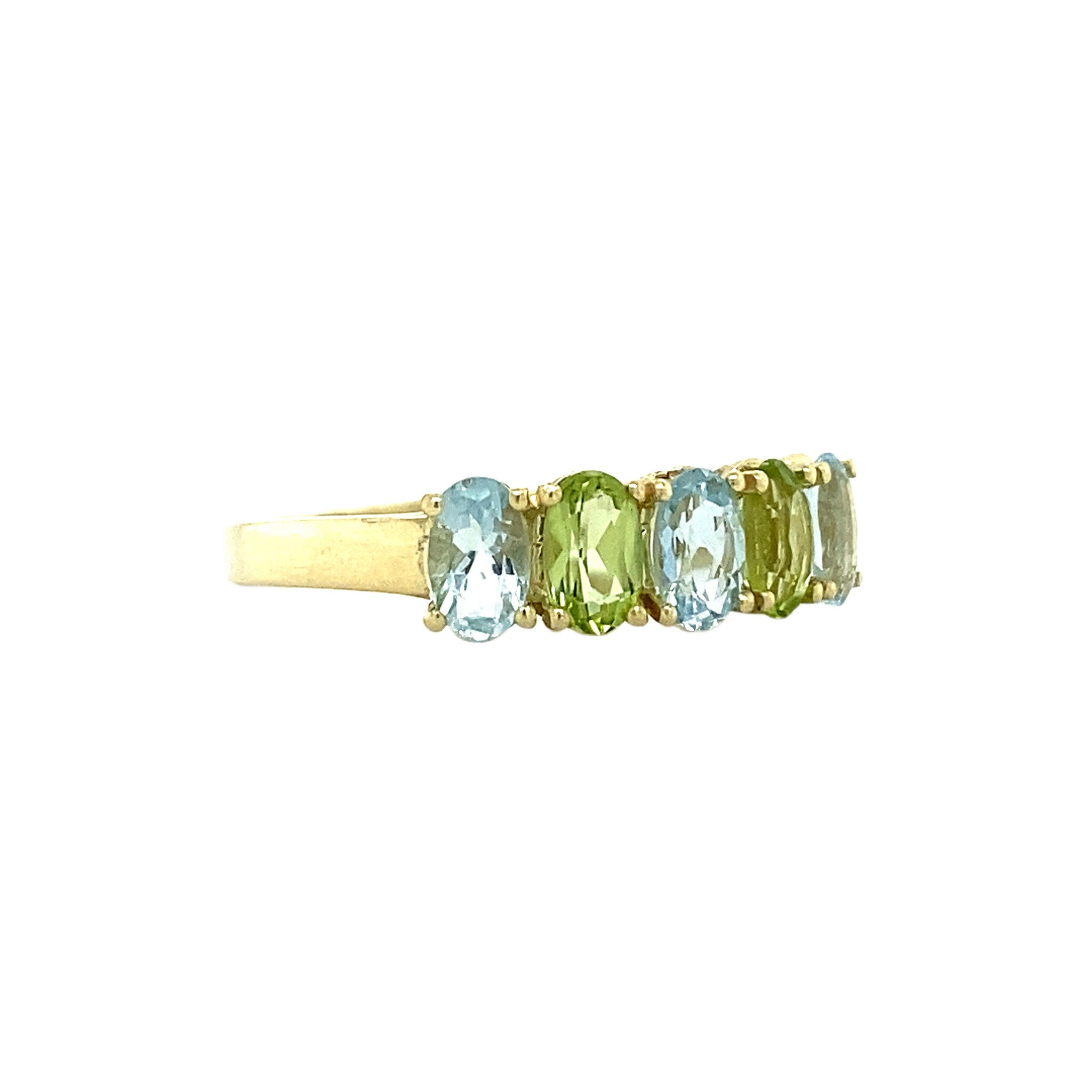 Josephine ring 14 krt - Peacock