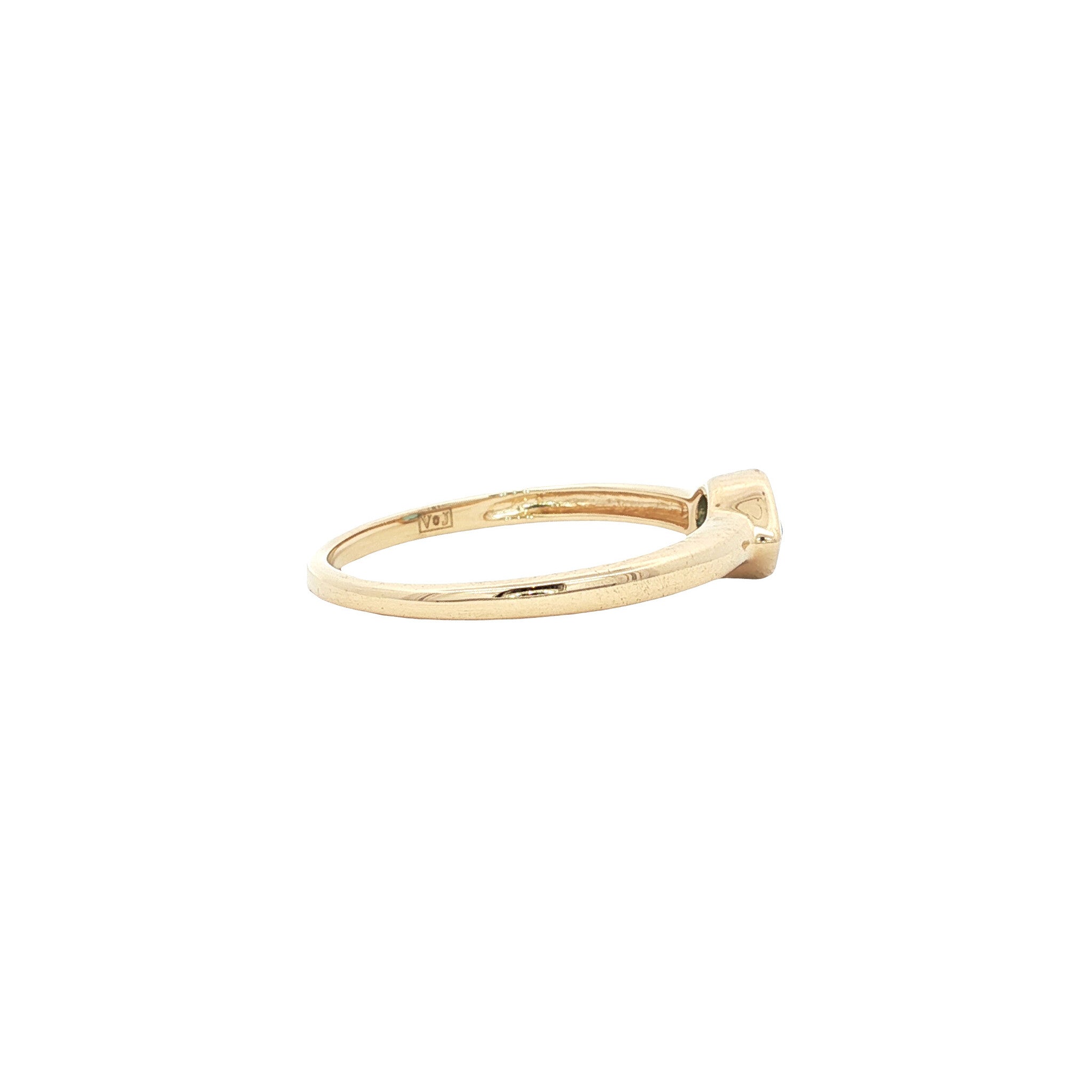 Topaz ring, 9 kt