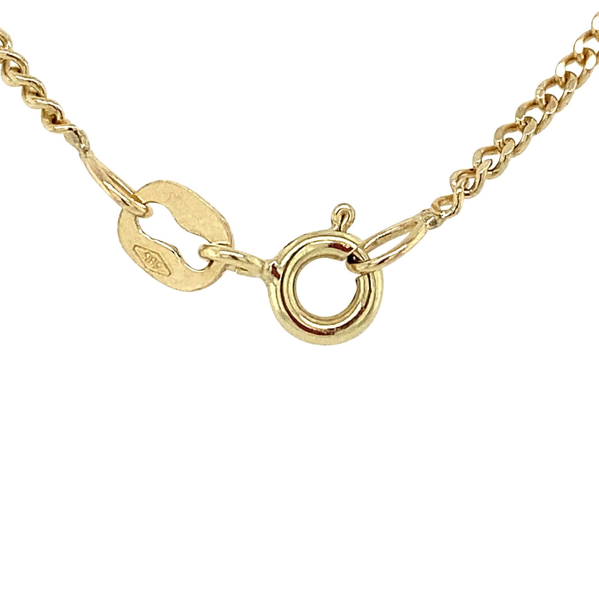 Gouden gourmet lengtecollier 14 krt