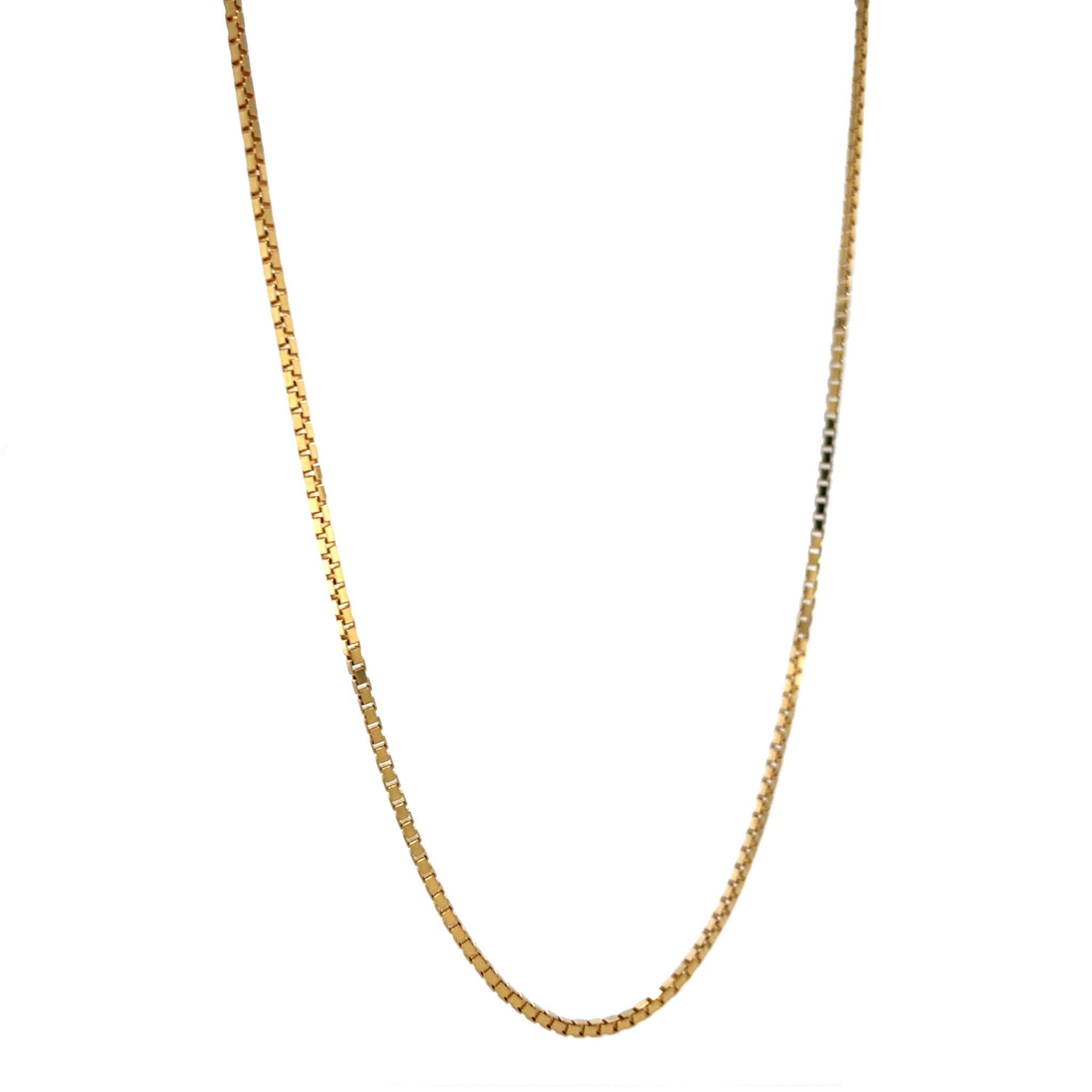Gold vintage Venetian necklace 14 kt