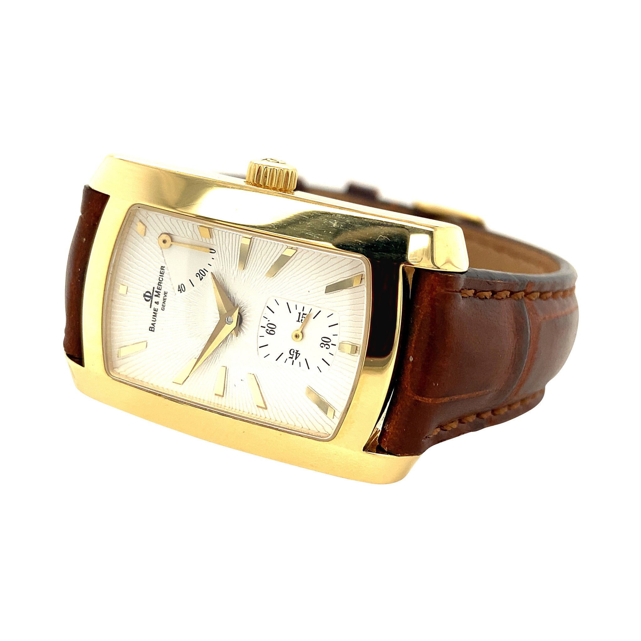 Baume & mercier watch 18 kt