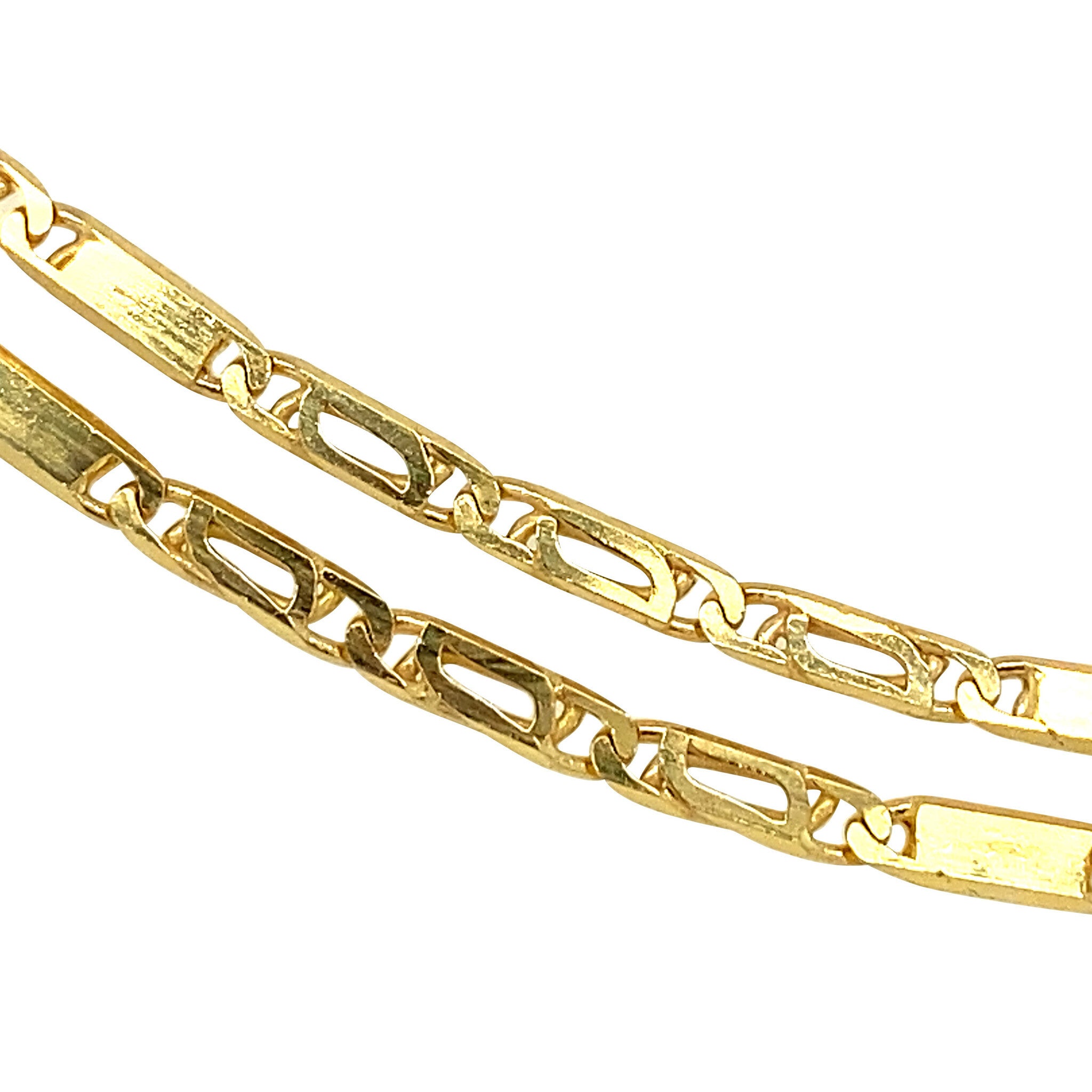 Gold fantasy necklace 14 kt