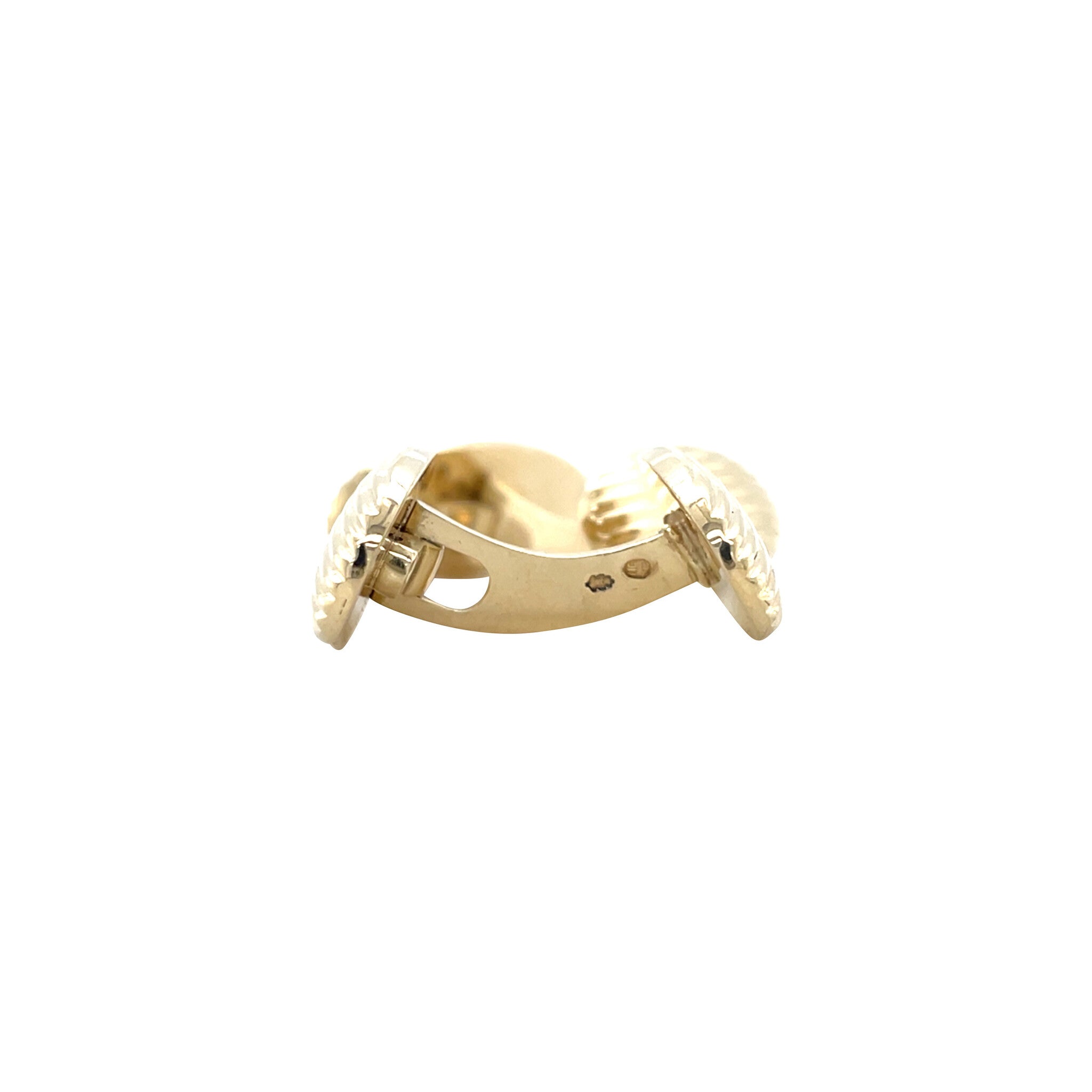 Vintage gold cufflinks 14 kt