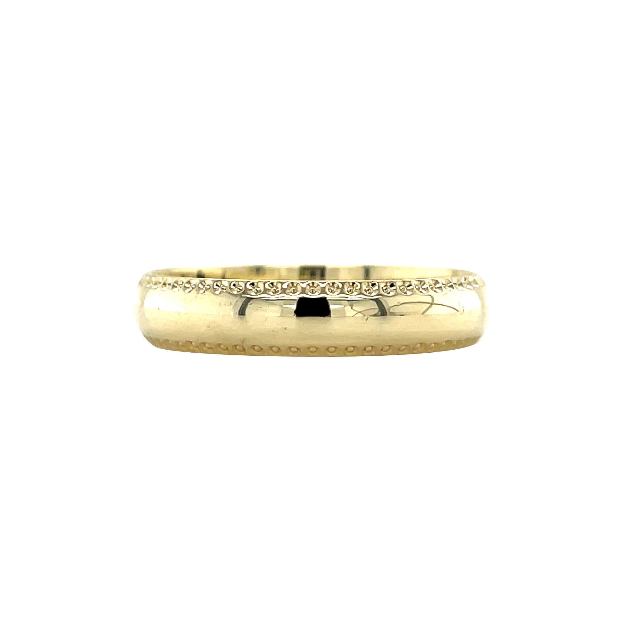 Gouden fantasie ring 14 krt