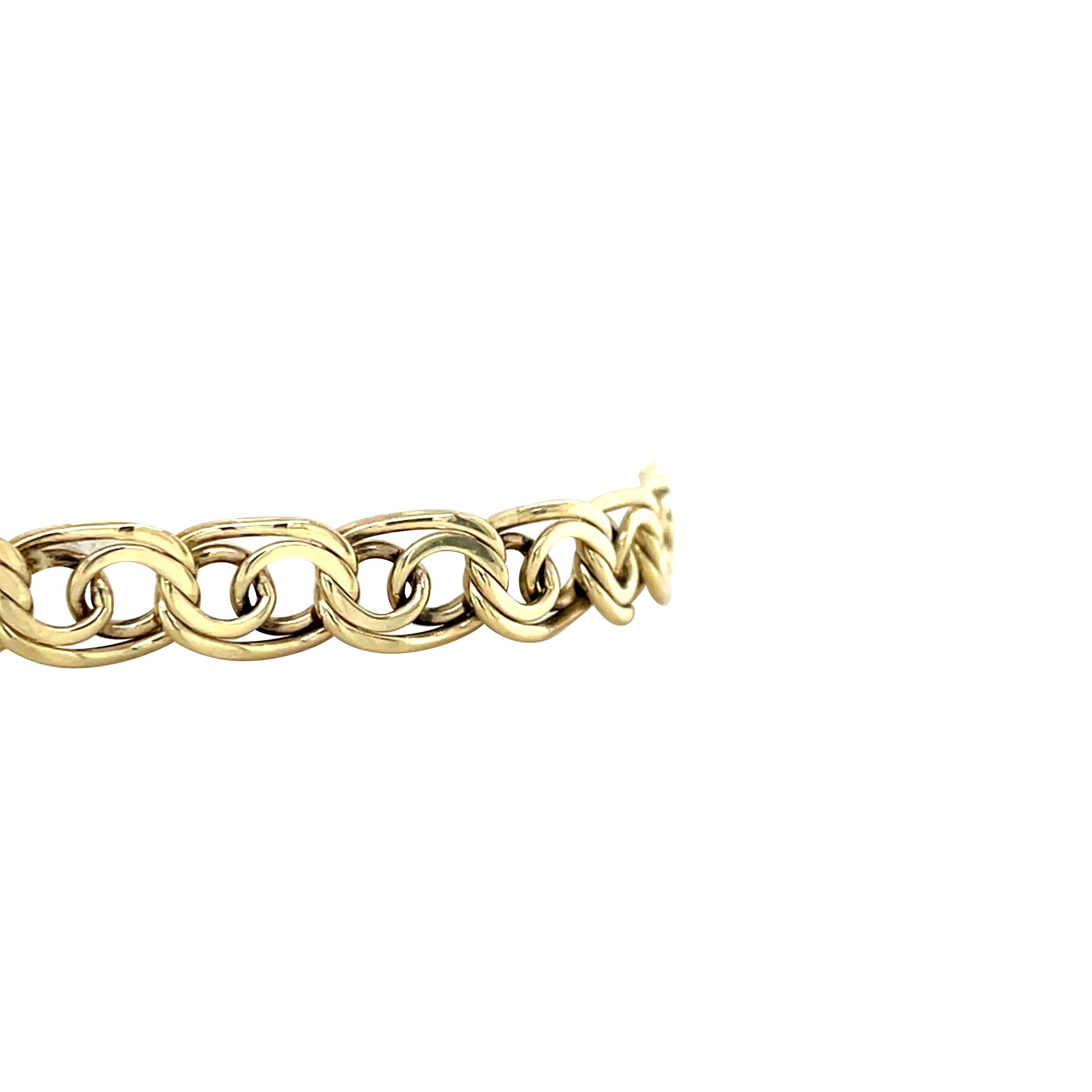 Golden vintage fantasy bracelet 14 kt