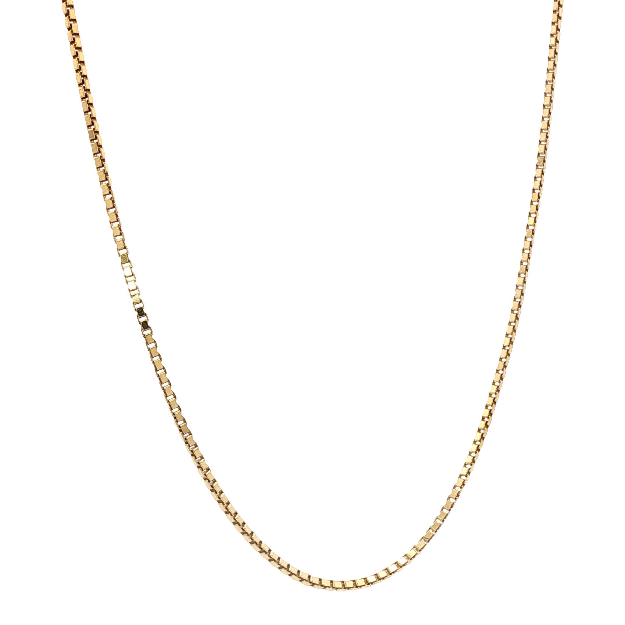Gold venetian necklace 14 kt