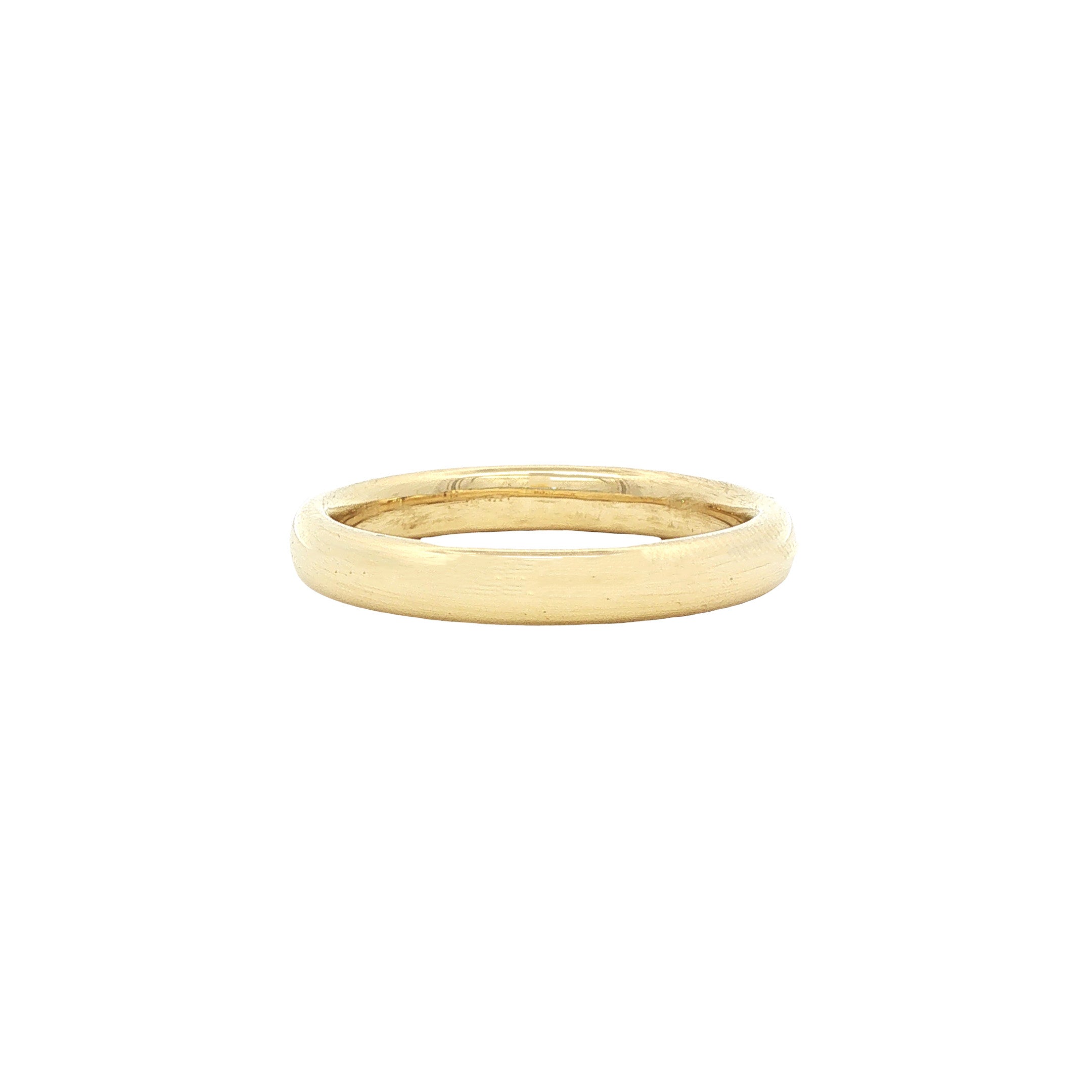 Vintage smooth 14 kt gold ring