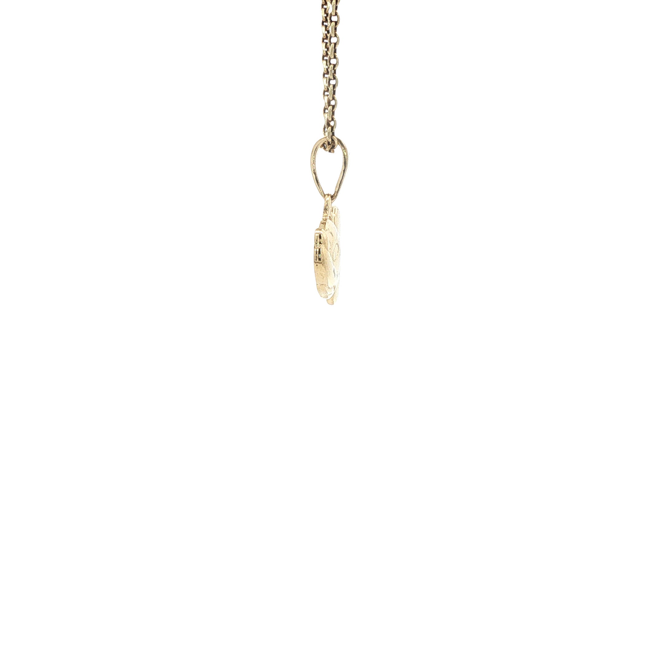 Gouden vintage Mickey Mouse hanger 14 kt