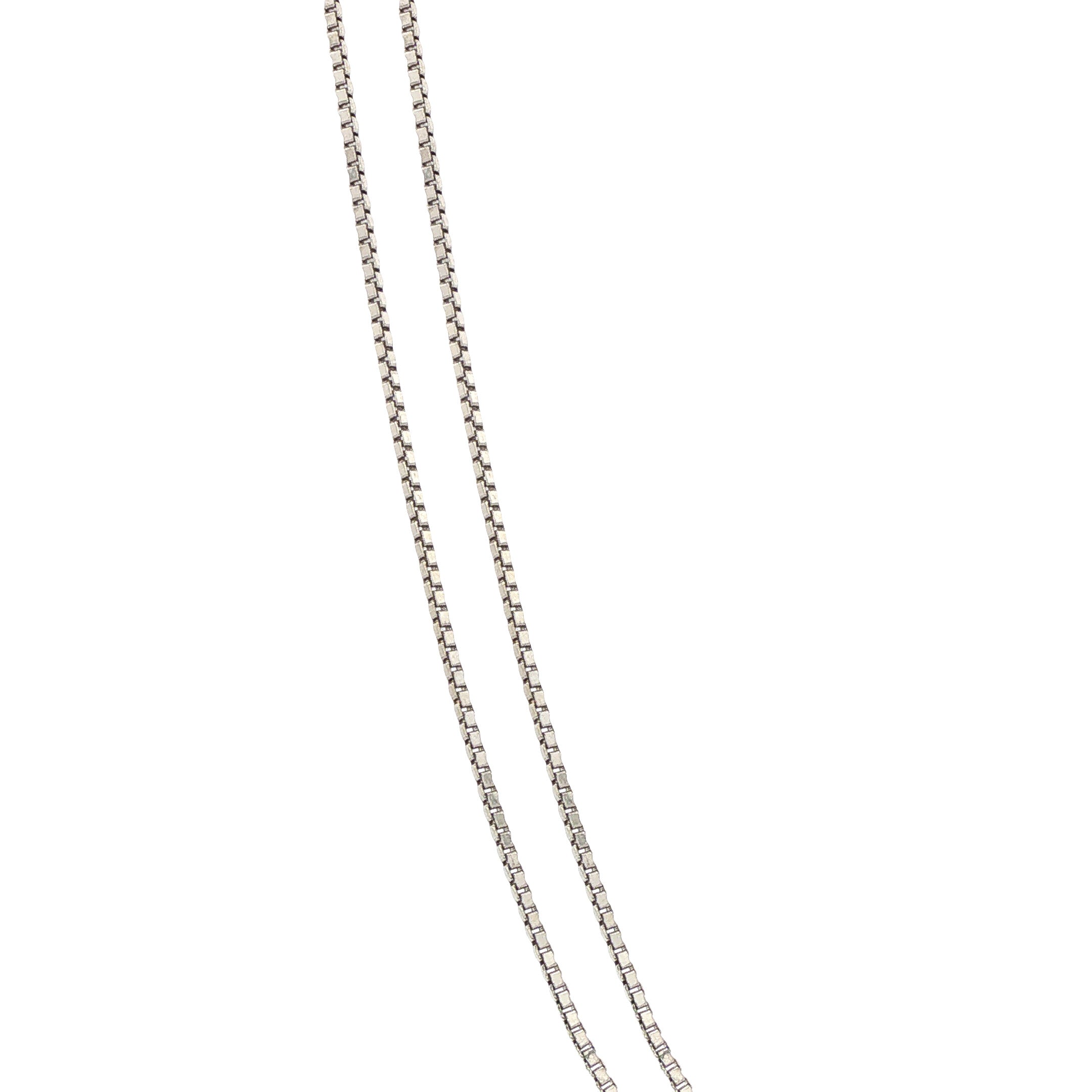 Witgouden vintage venetiaan collier 14 kt