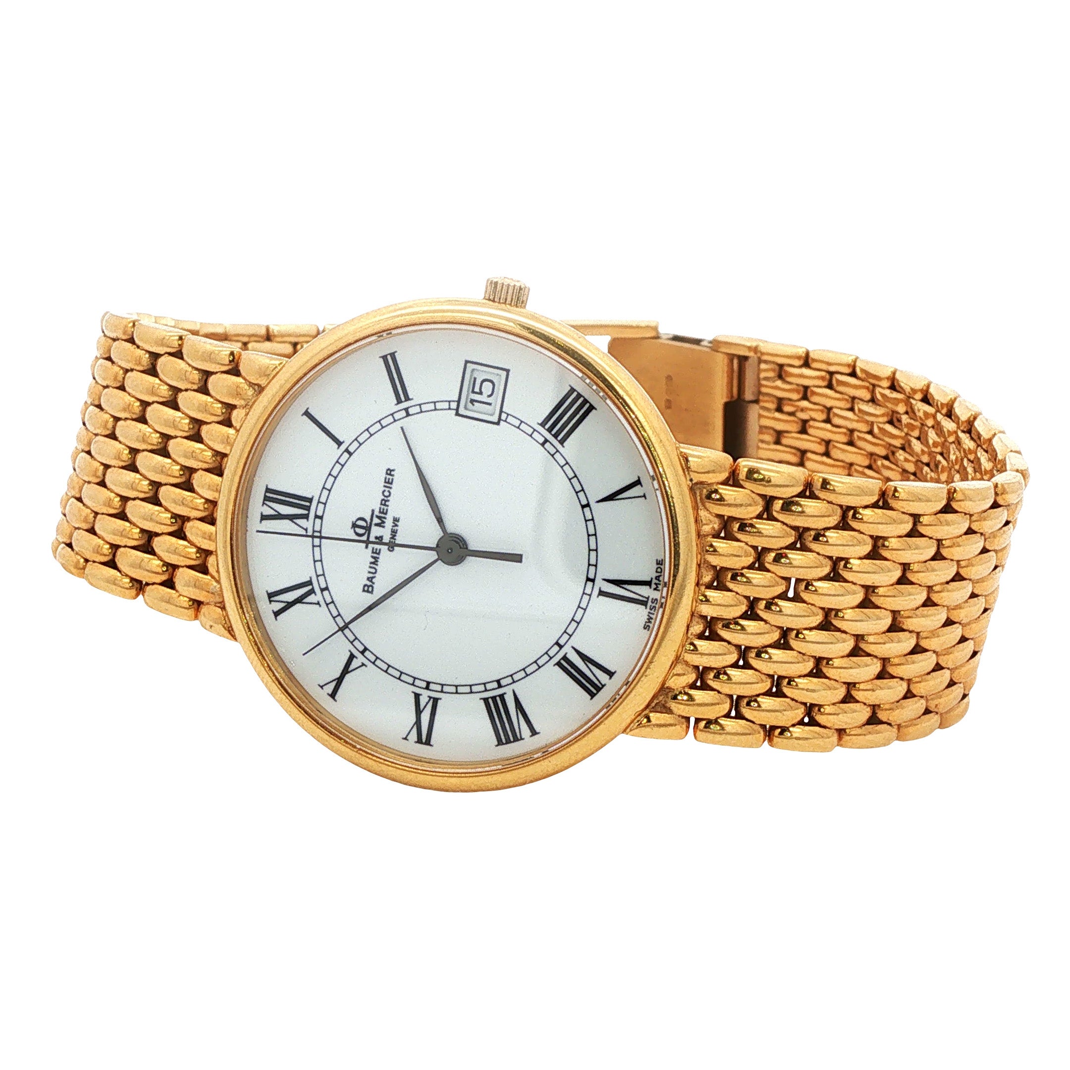Vintage Baume & Mercier Classic watch 18 kt