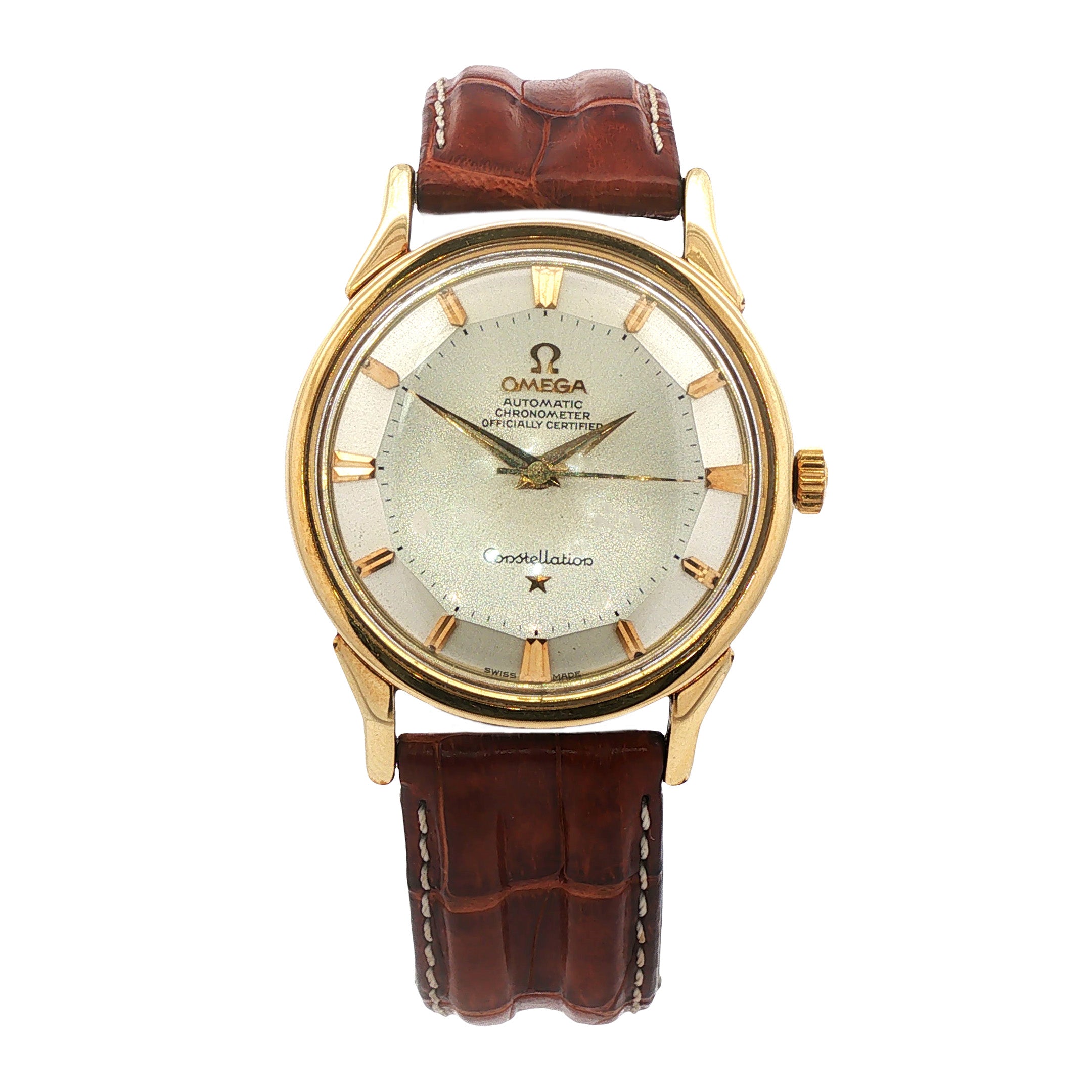 Vintage Omega Constellation 18 kt watch