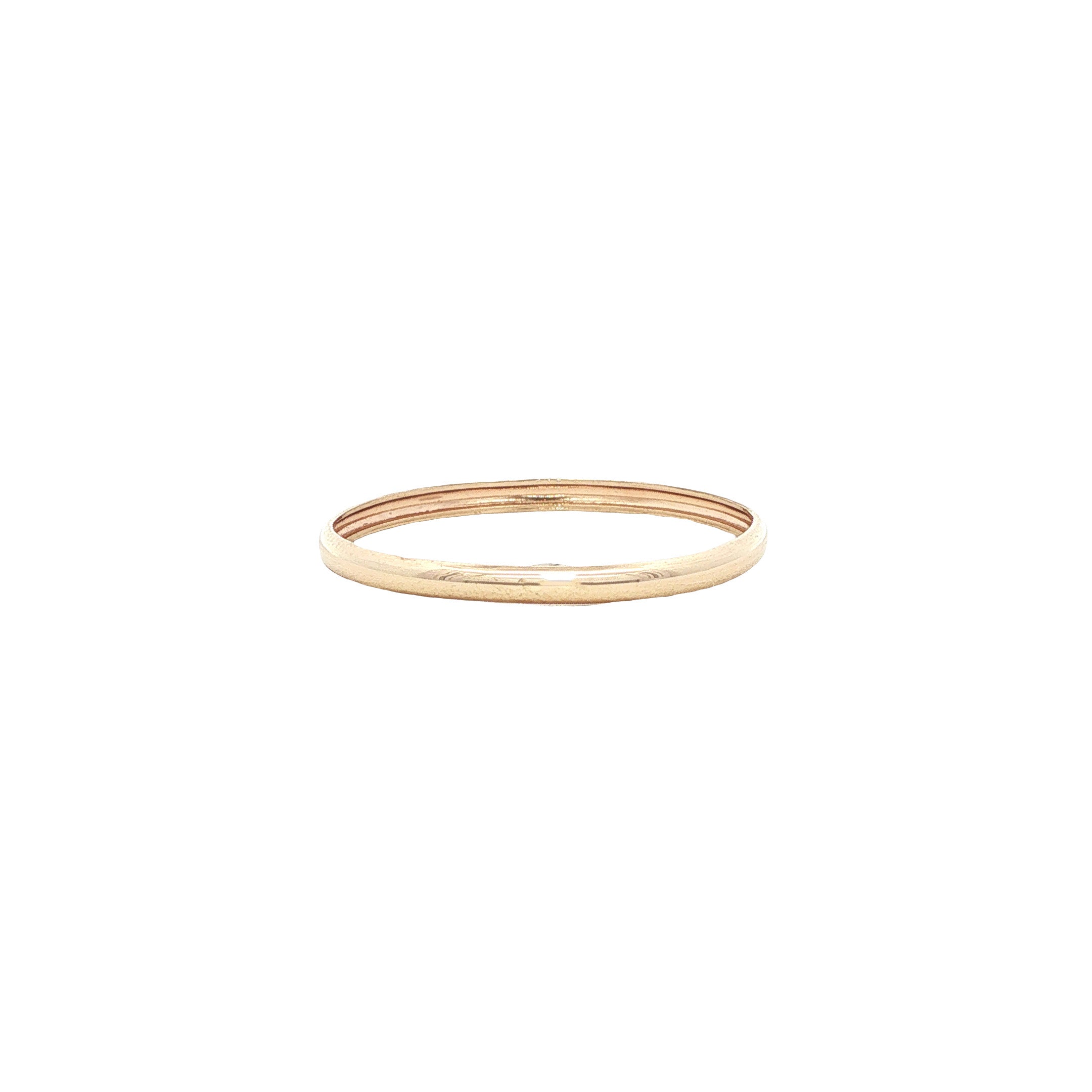 Vintage smooth 14 kt gold ring