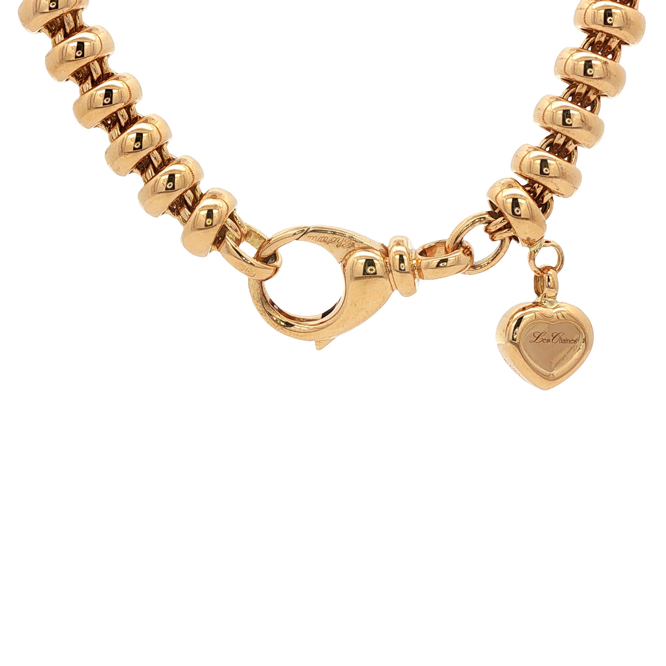 Vintage gold Chopard Les Chaines necklace 18 kt