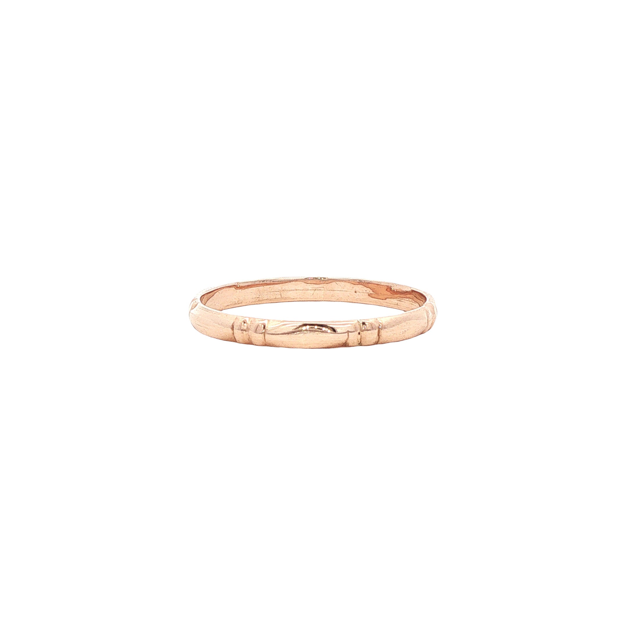14 kt rose gold vintage fantasy ring