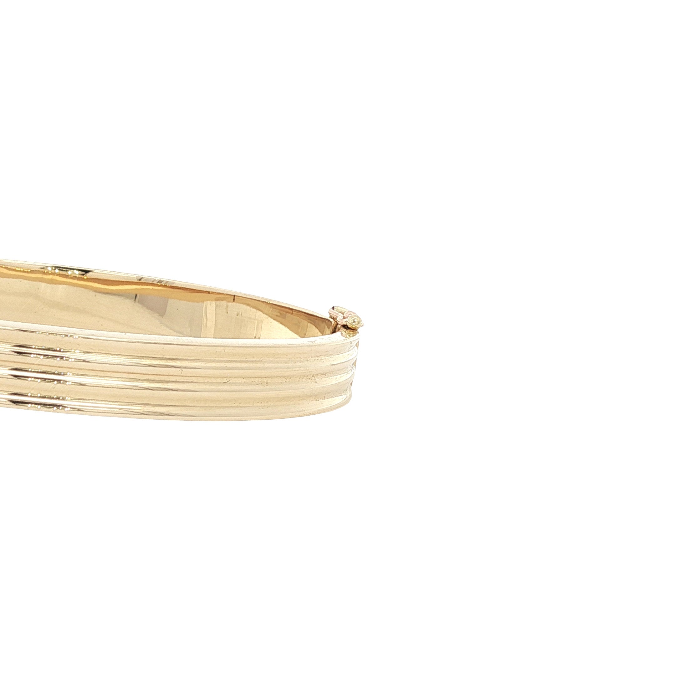 Gold fantasy bangle 14 kt