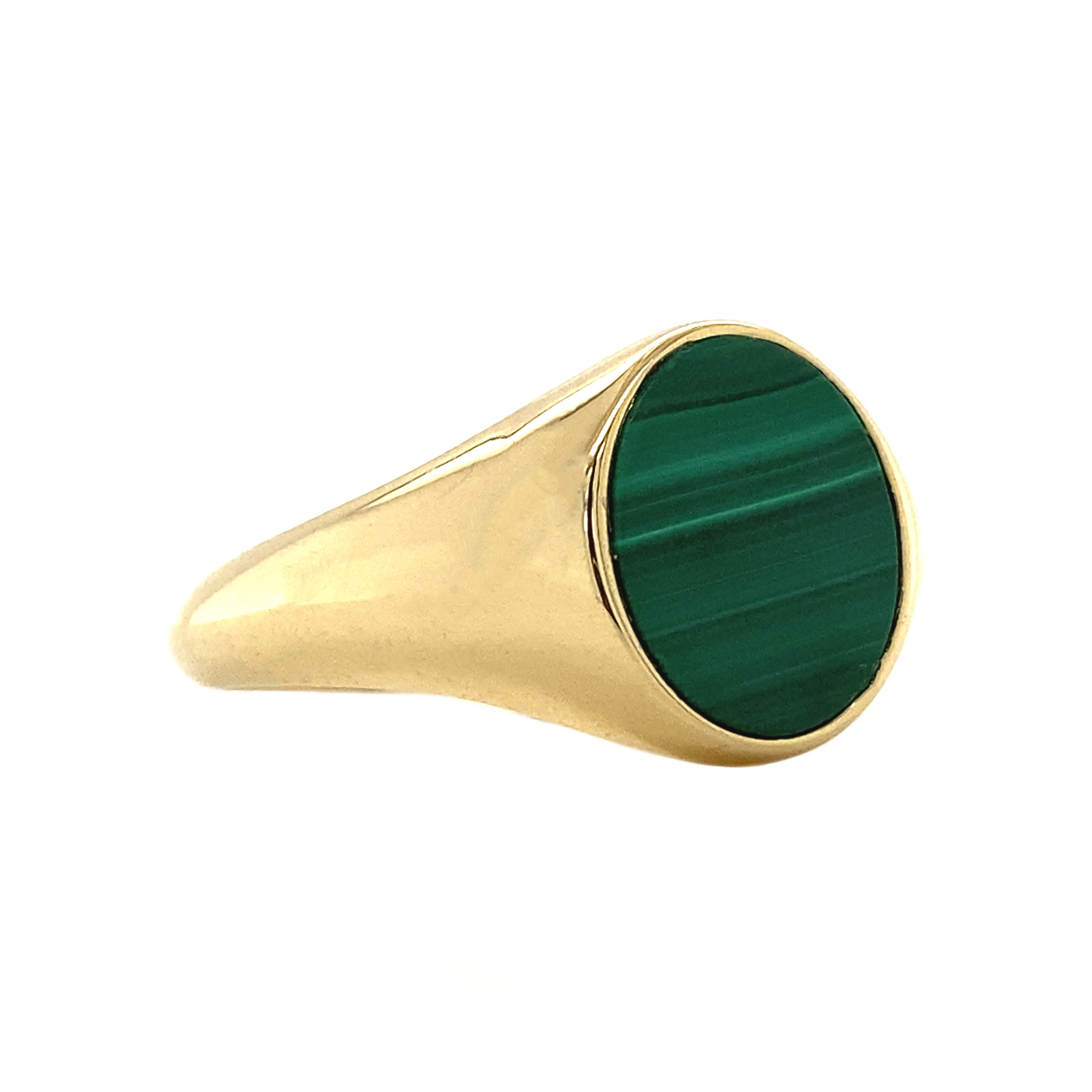 Twiggy ring 14 krt - Royal Green